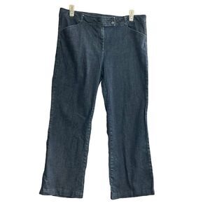 TALBOTS Women’s Modern Bootcut Dark Washed Jeans Size 18‎